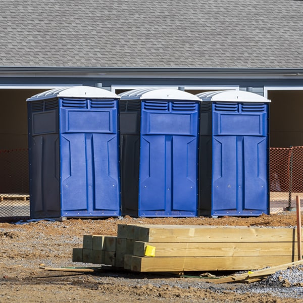 how do you ensure the portable toilets are secure and safe from vandalism during an event in Paris Illinois